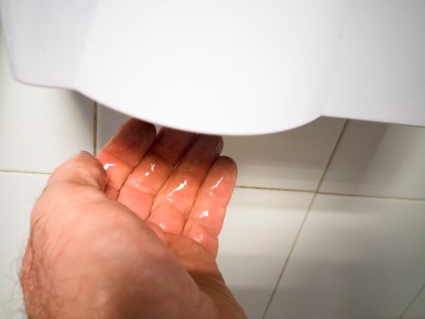 مجفف حديث مع الضوء الأزرق