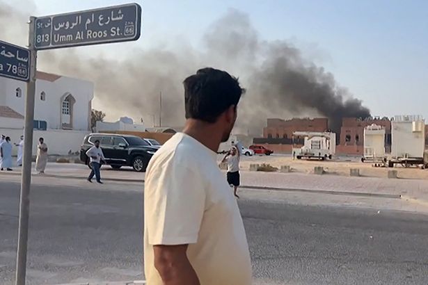 إسرائيل القنابل الدوحة ، المدينة الوسيطة