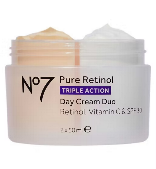 No7 Retinol النقي ، فيتامين C & SPF 30 يوم كريم - 39.95 جنيه إسترليني