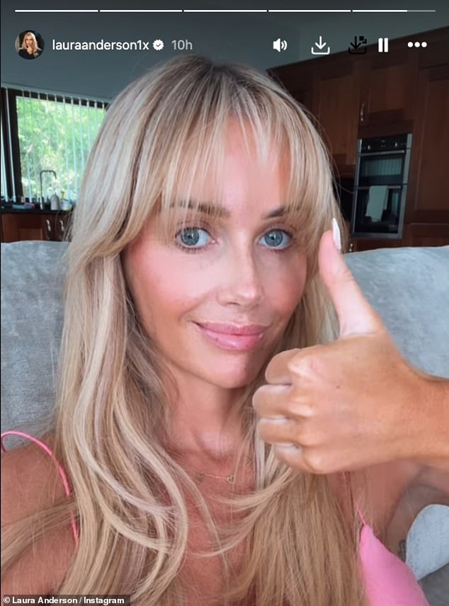 في يونيو / حزيران ، انتقلت لورا إلى قصصها في Instagram قائلة إنها شعرت بأنها *** لابنتها في يوم الأب لأنها قضت بدون غاري