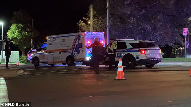 وقع الحادث في زاوية New Cove Road وشارع إليزابيث