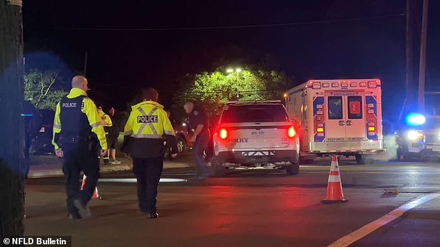 كان هارتنيت يعود إلى المنزل بعد الإنتاج في سلسلة Netflix بدون عنوان عندما تم ضرب سيارته