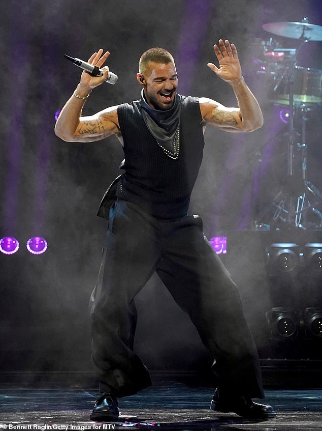 من المقرر أن يبدأ ريكي ريكي مارتن لايف! جولة أستراليا في 1-2 نوفمبر في رود لافير أرينا في ملبورن (في الصورة في 7 سبتمبر)