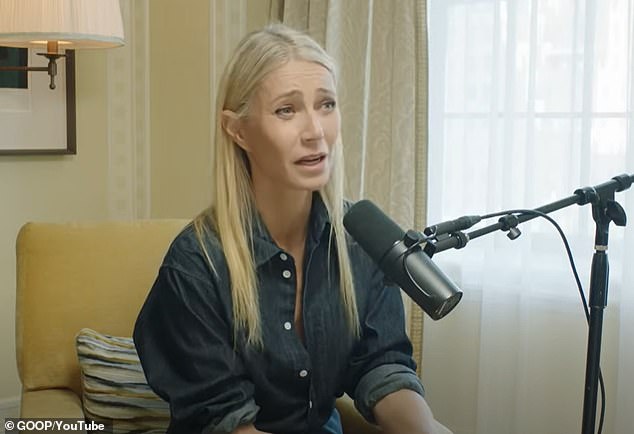 في حديثها إلى جوينيث بالترو (في الصورة) ، 53 عامًا ، على بودكاستها ، اعترفت بأن المسلسل التلفزيوني كان 