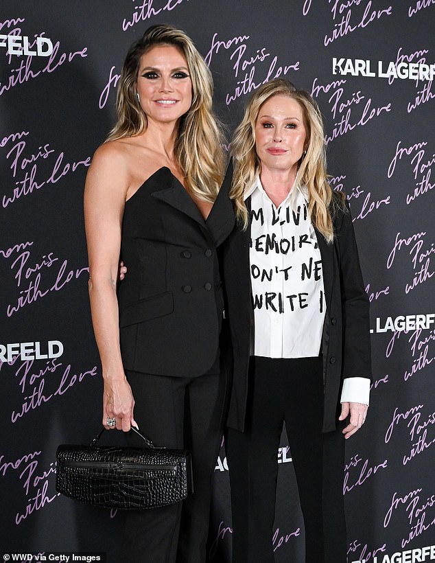 لقد عرضت شخصيتها المذهلة في قطعة واحدة على طراز Suit Suit وهي تضرب السجادة الحمراء في وقت مبكر من المساء إلى جانب Kathy Hilton