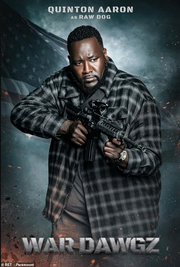 سيقوم كوينتون بعد ذلك بتجسيد شخصية Raw Dog إلى جانب Raven-Symoné وMichael Beach في فيلم الحركة War Dawgz للمخرج Kevin Grevioux، والذي سيُعرض لأول مرة يوم الخميس على BET+.