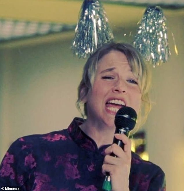 في مذكرات بريدجيت جونز عام 2001، شوهدت الشخصية المميزة وهي تؤدي نسخة غير واضحة من أغنية