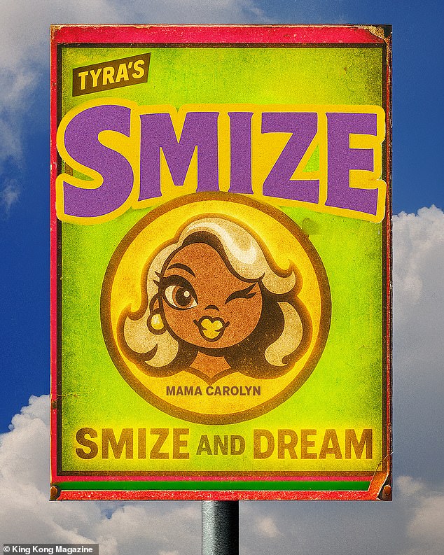 بانكس هو العقل المدبر وراء تطبيق Smize، وهو ما يعني الابتسام بعينيك