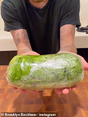 ملفوفة بروكلين فيليه في الفطر، بروسسيوتو والسبانخ