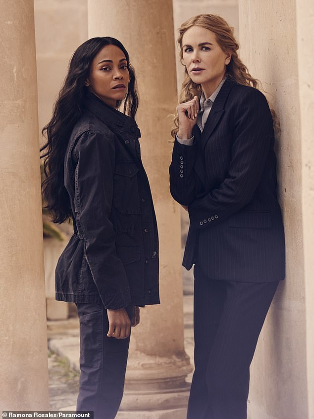 في يوم الأربعاء ، تم الكشف عن أن سلسلة CIA Lioness الخاصة بها ستعود لموسم ثالث في Paramount+. شوهد مع Costar Zoe Saldana