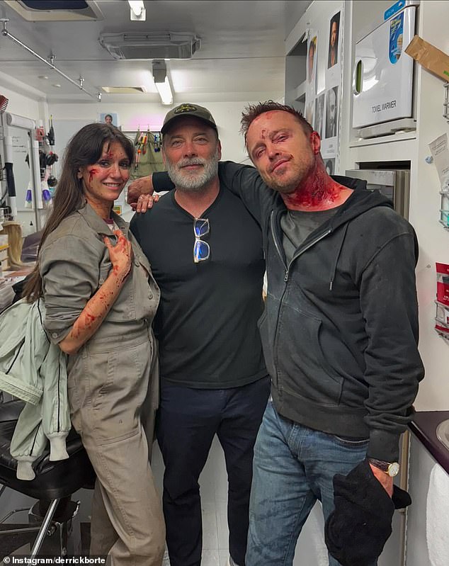 ستلعب ممثلة ريونيون دور كاري بعد ذلك في فيلم الحركة والإثارة القادم من إنتاج ديريك بورتي (في الصورة في 13 مارس) Bear Country إلى جانب آرون بول (على اليمين)، وراسل كرو، وتيريزا بالمر، ولوك إيفانز.