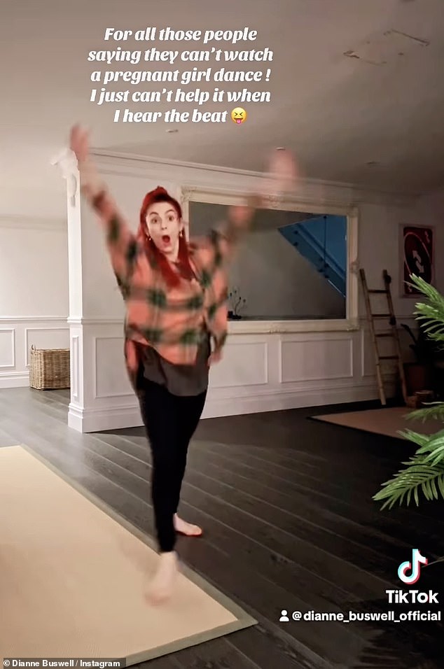 ردت ديان أيضًا مؤخرًا على المتصيدين برقصة متحدية على اليدين بعد أن أُجبرت على المغادرة بدقة مع ستيفان دينيس