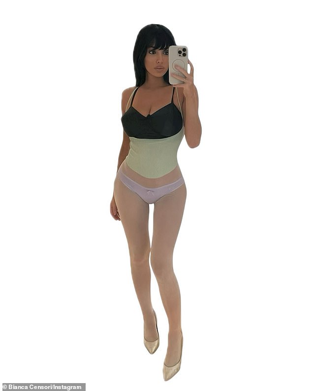 بدت جميع حمالات الصدر التي صممتها Censori وكأنها صبية على الجانب القديم، لكن خياراتها محدودة إلى حد كبير بحجم الكوب المزعوم 32G