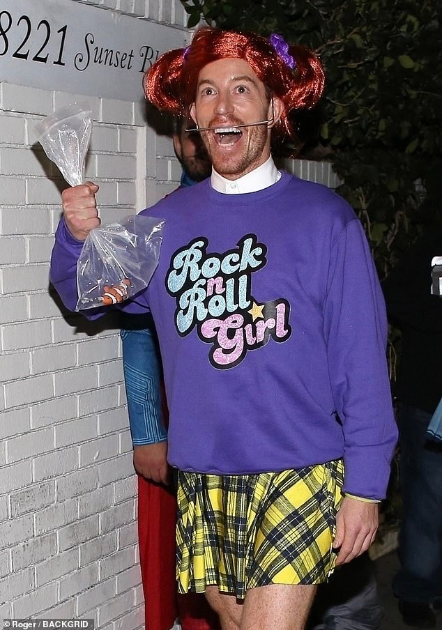 قبل عام واحد، ارتدى شون ونينا زي باتمان الشريرين ريدلر وكاتوومان لحضور نفس الحفلة في شاتو مارمونت