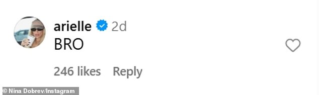 كتبت مضيفة Love Island USA السابقة Arielle Vandenberg كلمة 