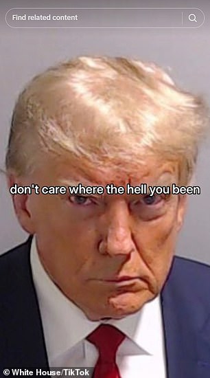 لقد قام بتضمين صورته لعام 2023 بعد اتهامه بالابتزاز والتهم ذات الصلة