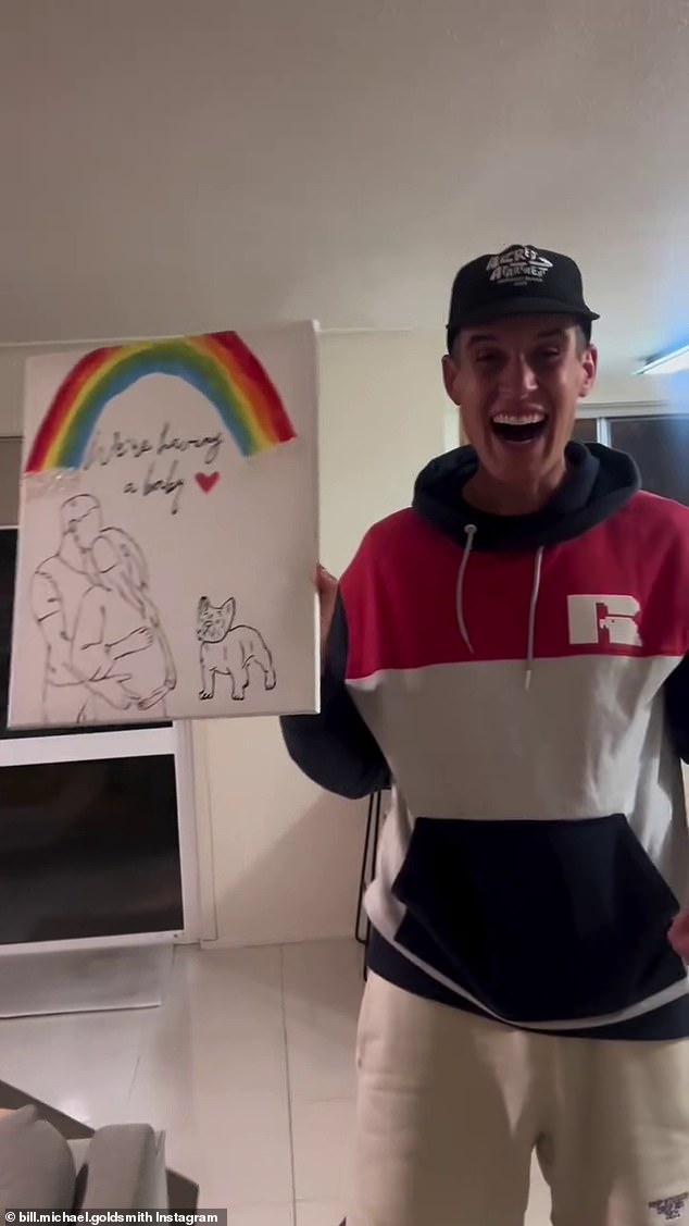 عندما حان الوقت لإيزابيل للكشف عن صورة بيل، صُدم عندما اكتشف أن جهد إيزابيل لم يكن صورة شخصية، بل كان إعلانًا عن الحمل