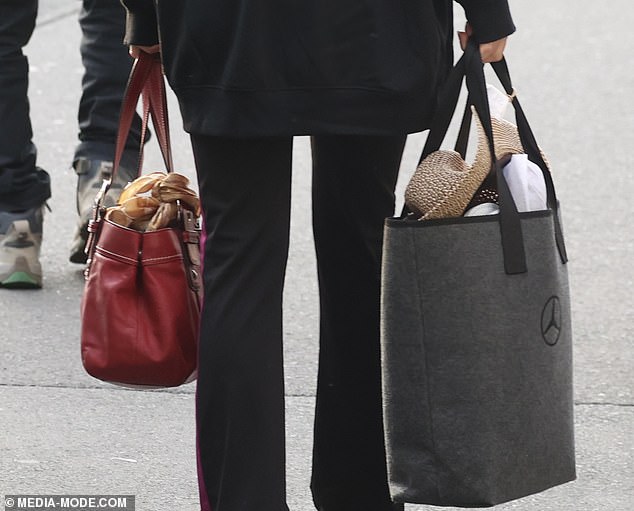 وبما أن كل الأشياء الجيدة تأتي في ثلاثات، فإن القبعة المتوازنة في حقيبة يد صني كانت بمثابة الكرزة في الأعلى