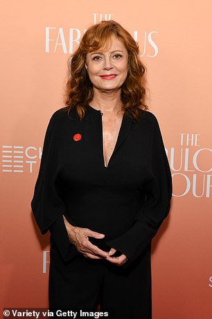 في تشرين الثاني/نوفمبر الماضي، زعمت سوزان ساراندون أنها أُدرجت على 