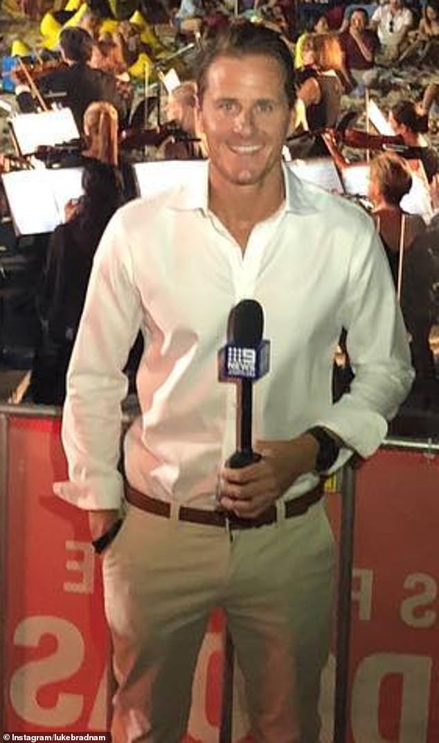 تولى لوك برادنام (في الصورة) خبير الأرصاد الجوية في القناة التاسعة في كوينزلاند (في الصورة) مكان فيجان القديم مؤقتًا قبل ثلاثة أسابيع وسط تراجع التقييمات