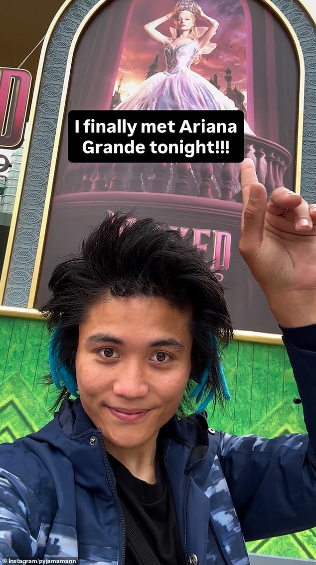 تم التعرف على الرجل الذي اتهم في أريانا بأنه جونسون وين، ويعرف باسمPyjamaMann على Instagram