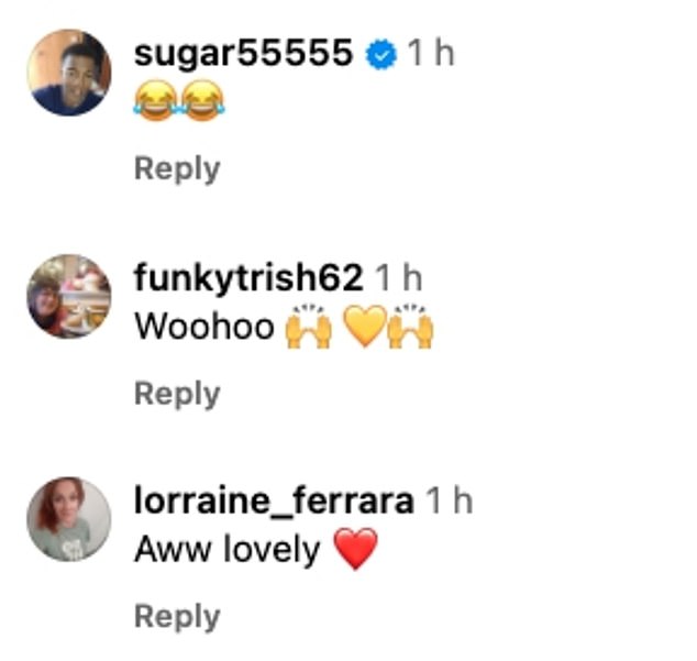 بعد هذا المنشور، سارع المعجبون إلى التعليقات وهم غير متأكدين مما إذا كان يمزح أم أنه كان بالفعل على وشك أن يصبح أبًا مرة أخرى