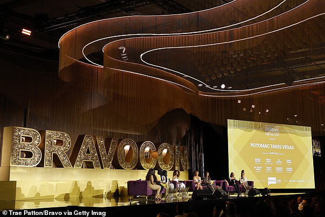 تم عرض فريق ربات البيوت الحقيقيات في بوتوماك في مقطع في BravoCon Friday