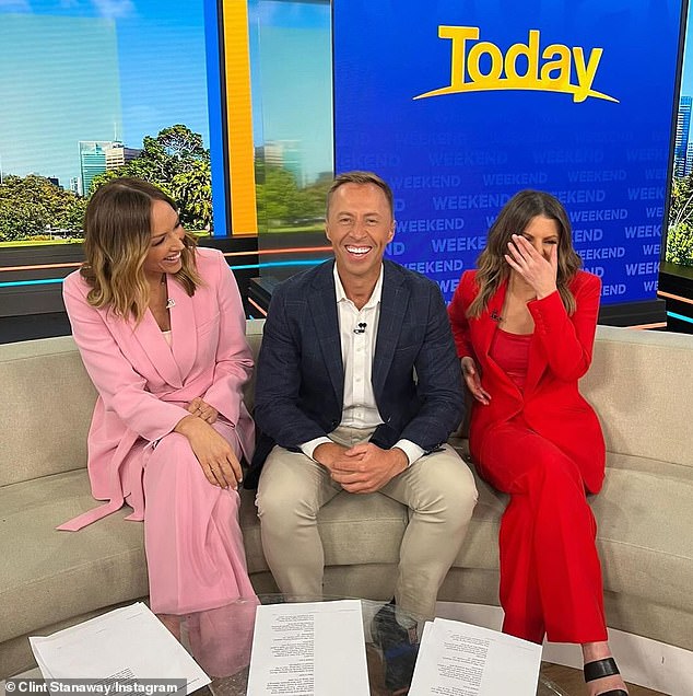 المذيع البالغ من العمر 42 عامًا، والذي أعلن في سبتمبر أنه سيغادر للتركيز على مسيرته الإذاعية المتنامية في الإفطار في نوفا، واجه Weekend Today للمرة الأخيرة يوم الأحد