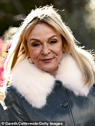 تم تصوير هيلين في حدث يوم الاثنين