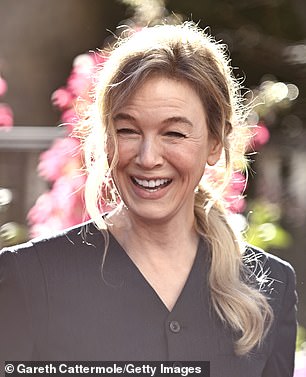 تم تصوير رينيه في حدث يوم الاثنين