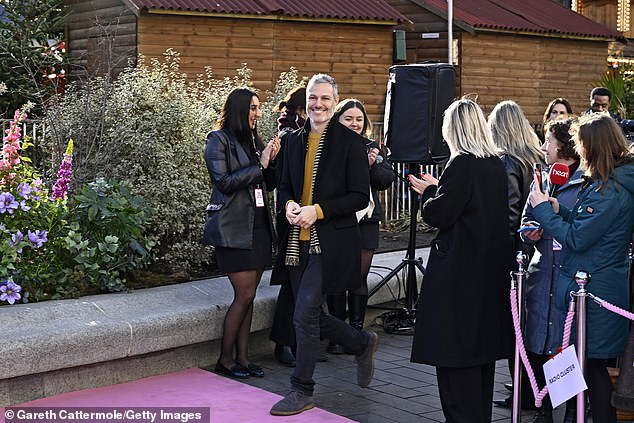 وكان مخرج فيلم Mad About The Boy مايكل موريس حاضراً أيضاً