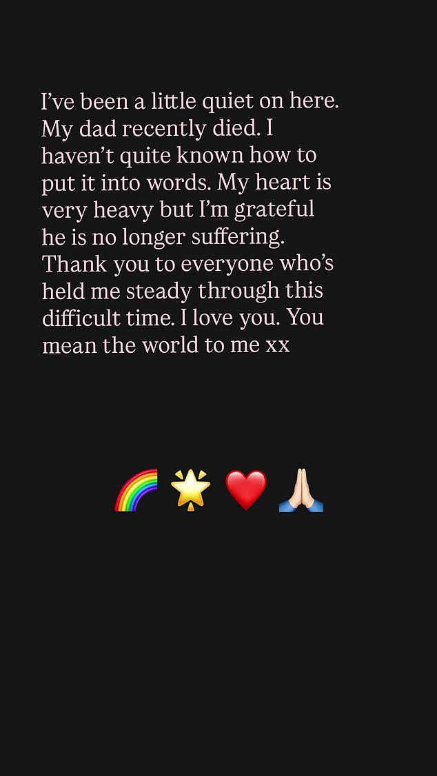 شاركت نجمة شارع التتويج، البالغة من العمر 42 عامًا، منشورًا على موقع Instagram، توضح فيه سبب عدم نشرها على مواقع التواصل الاجتماعي منذ فترة