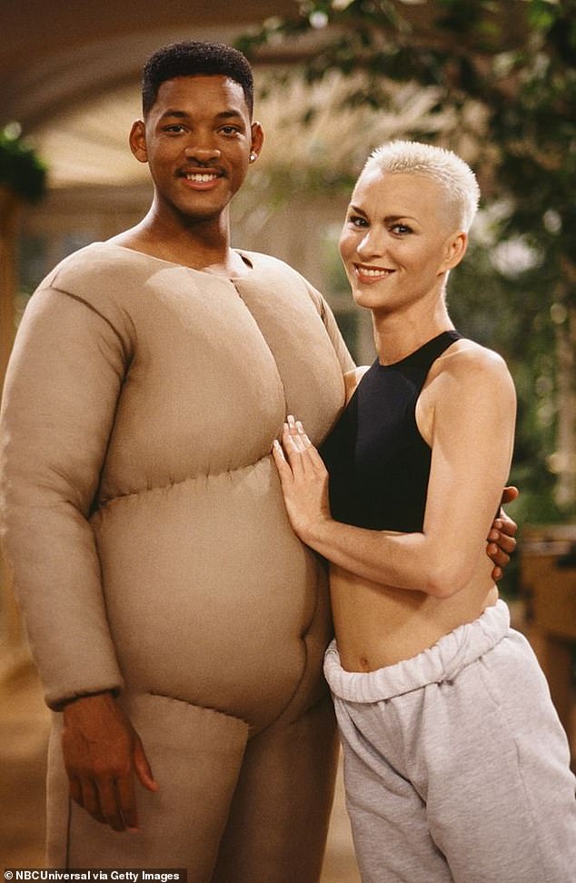 باوتر مع ويل سميث في الحلقة 11 من The Fresh Prince of Bel-Air