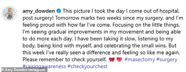 وكتبت إيمي: 