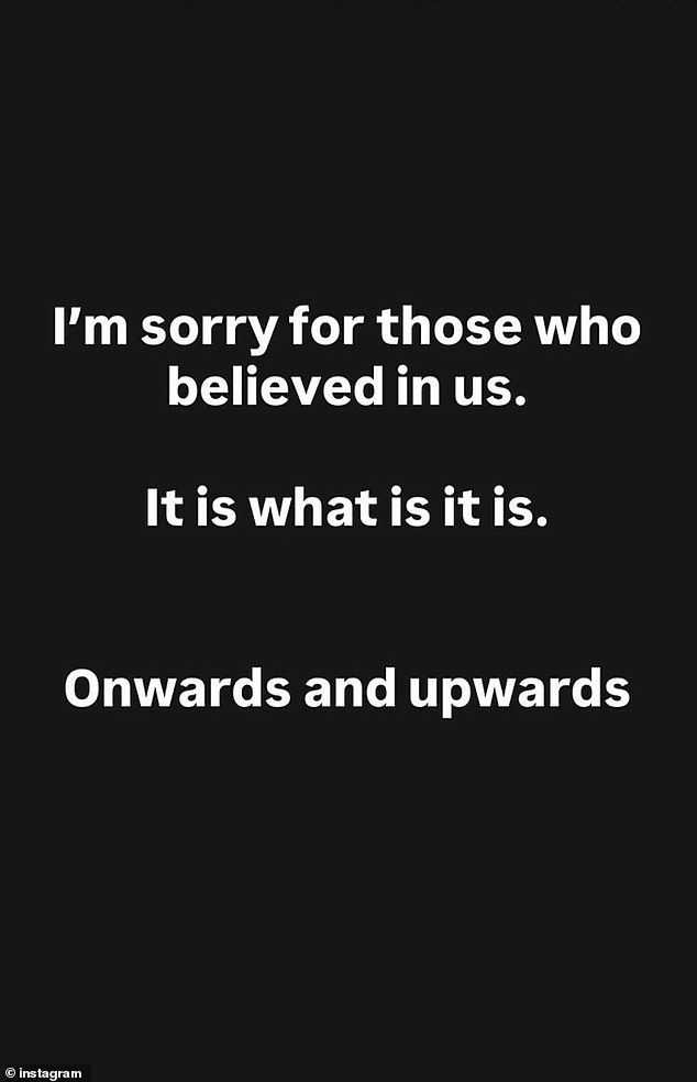 بعد فترة وجيزة، واصل ستوكس رسائله المبهمة في منشور متابعة