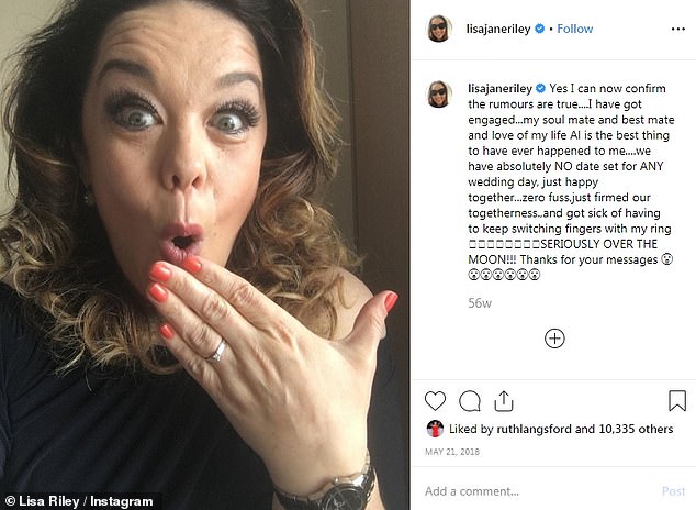 يُعتقد أنه طرح السؤال في مايو 2018، حيث أعلنت الممثلة أنه 