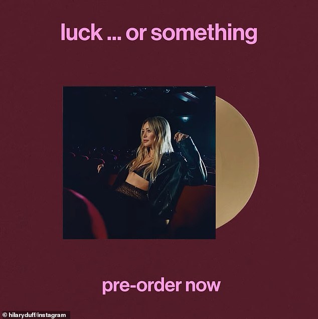 كان مصحوبًا بالإعلان عن أنه سيكون هناك إصدار فينيل 