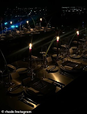 كما يبدو أن الفائز بجائزة جرامي مرتين قد تخطى عشاء بالدوين على ضوء الشموع قبل عيد ميلاد رود، والذي أقيم في بالم سبرينغز يوم الخميس الماضي.