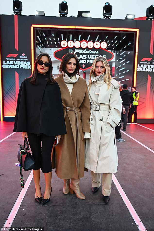 وحضر السباق أيضًا ألكسندرا سانت ملوكس وWAG ريبيكا دونالدسون