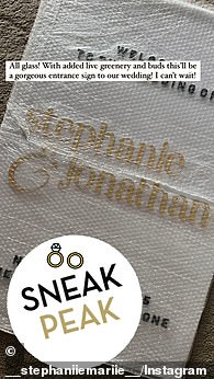 أعطت ليبو متابعيها على Instagram نظرة خاطفة على حفل الزفاف