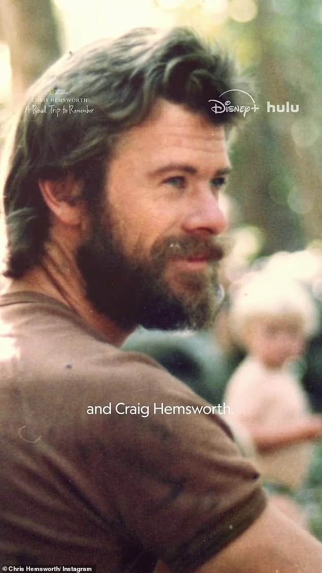 يمكن رؤية كريس وهو يشارك الفيلم المنزلي مع والده، الذي يعاني من مرض الزهايمر، في برنامجه الجديد على قناة ناشيونال جيوغرافيك 