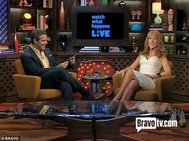 اعترفت غريفين بأنها 