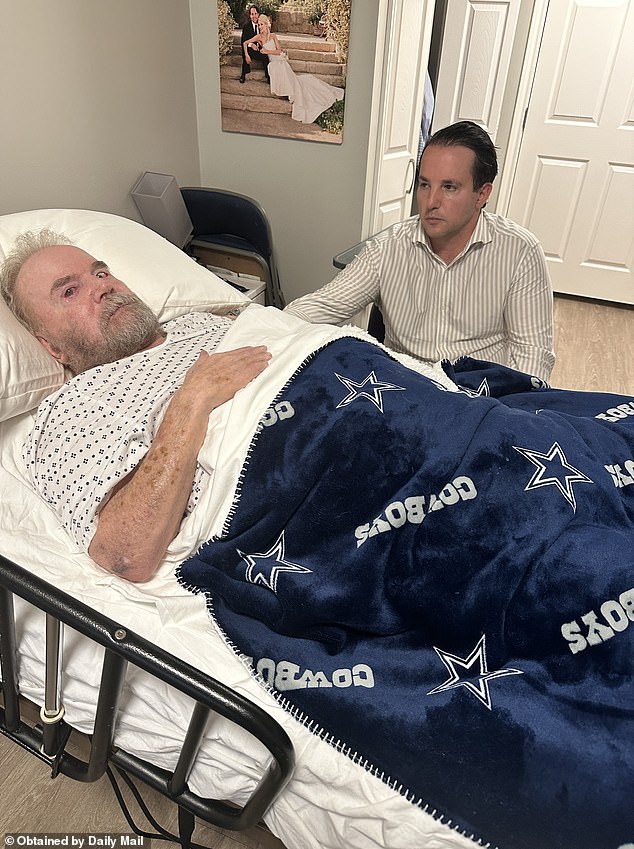 حكم القاضي لصالح بيري في مايو 2024، حيث وجد أن ويستكوت (في الصورة مع ابنه تشارت) كان سليم العقل ولم يقدم 