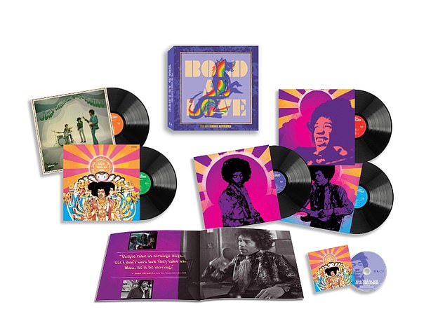 مثل دريك، أصدر هندريكس ثلاثة استوديوهات LP فقط في حياته. ها هي الأغنية الثانية، التي تحتوي على 40 مقطعًا إضافيًا وعددًا مماثلًا تقريبًا من المعزوفات المنفردة على الجيتار