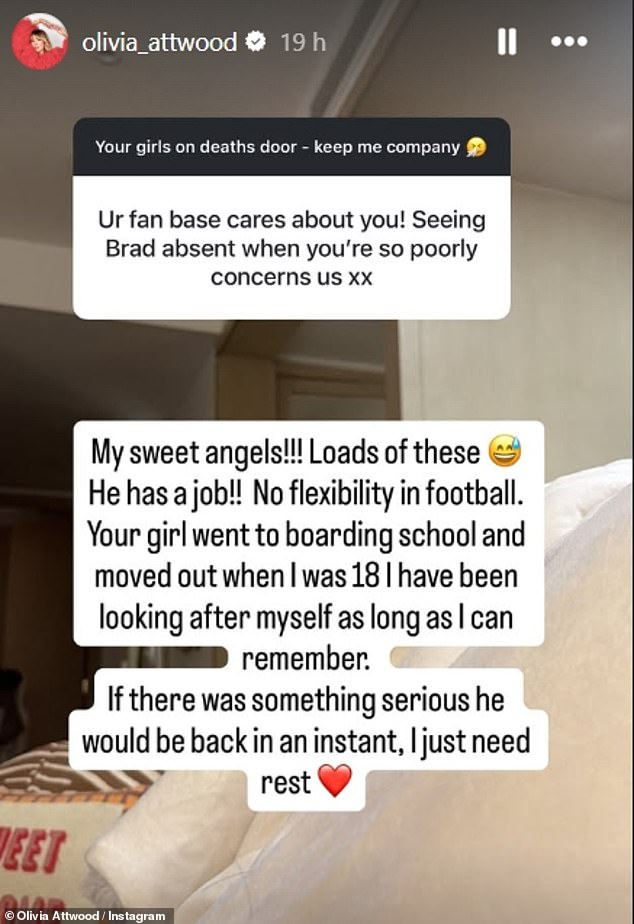 أجابت أوليفيا: ملائكتي اللطيفة! الكثير من هذه. لديه وظيفة!! لا توجد مرونة في كرة القدم. ذهبت فتاتك إلى مدرسة داخلية وخرجت منها عندما كان عمري 18 عامًا