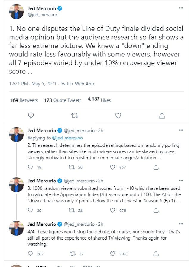 تُرك بعض المشجعين المحبطين مع أسئلة دون إجابة في نهاية السلسلة السادسة مع انتقال Jed إلى وسائل التواصل الاجتماعي في ذلك الوقت للرد على رد الفعل العنيف