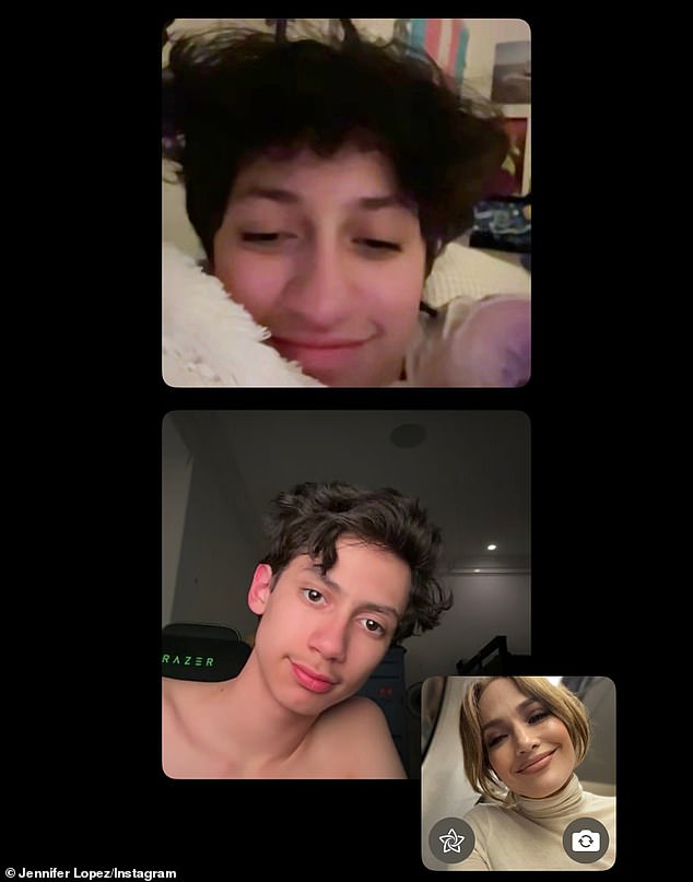 من الغريب أن صديقة ديدي السابقة لم تتضمن صورًا لابنها المراوغ ماكسيميليان ديفيد مونييز (م، في الصورة في 20 أبريل) الذي يبلغ من العمر 17 عامًا، مثل توأمه الشقيق.