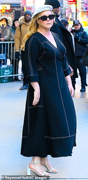 إيمي شومر في الصورة في فبراير 2024