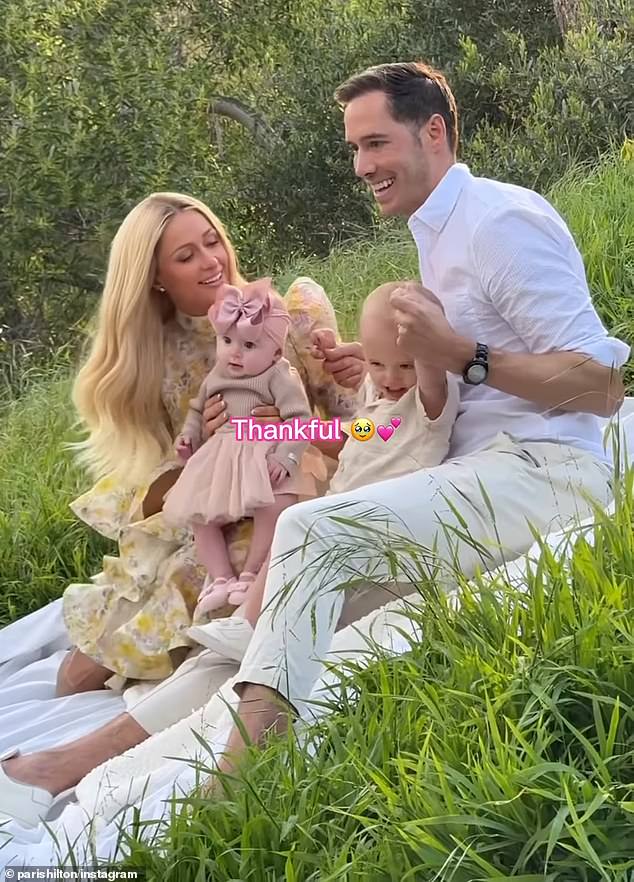 كانت ابنة الزوجين لندن، البالغة من العمر عامين، مفقودة من مشهد سانت بارث