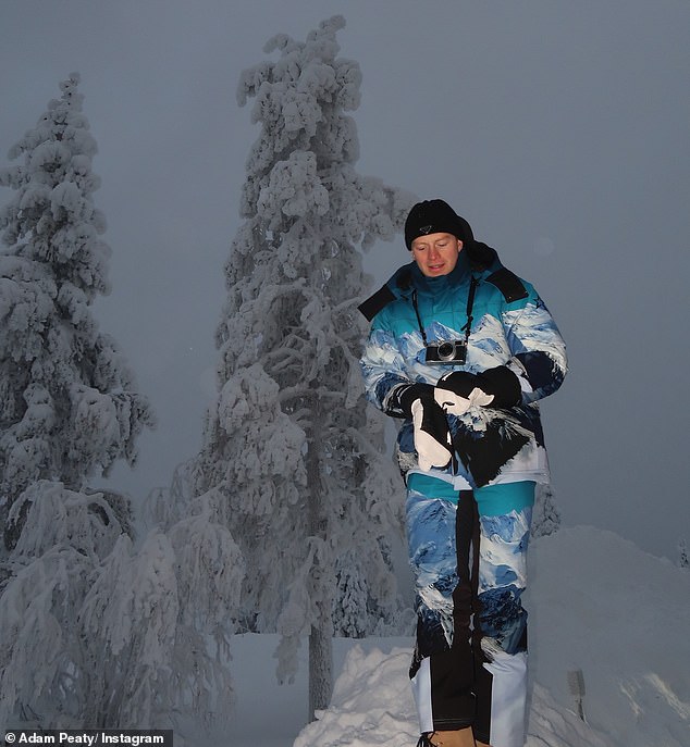 سافر السباح الأولمبي إلى الدول الاسكندنافية لقضاء إجازة احتفالية صغيرة مع رامزي قبل حفل زفافهما الفخم في كنيسة القديس بطرس والقديس بولس في باث في 27 ديسمبر